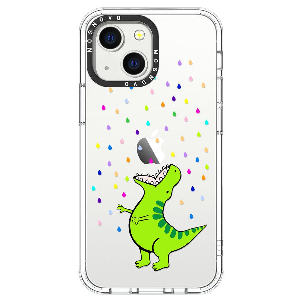 Rainbow Dinosaur Phone Case - iPhone 13 Case