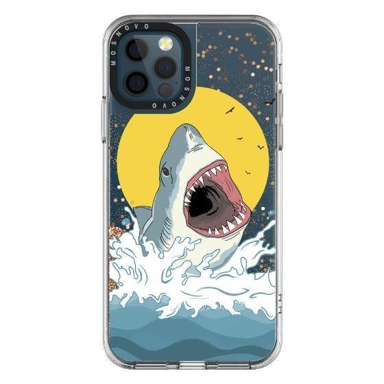 Shark Glitter Phone Case - iPhone 12 Pro Max Case