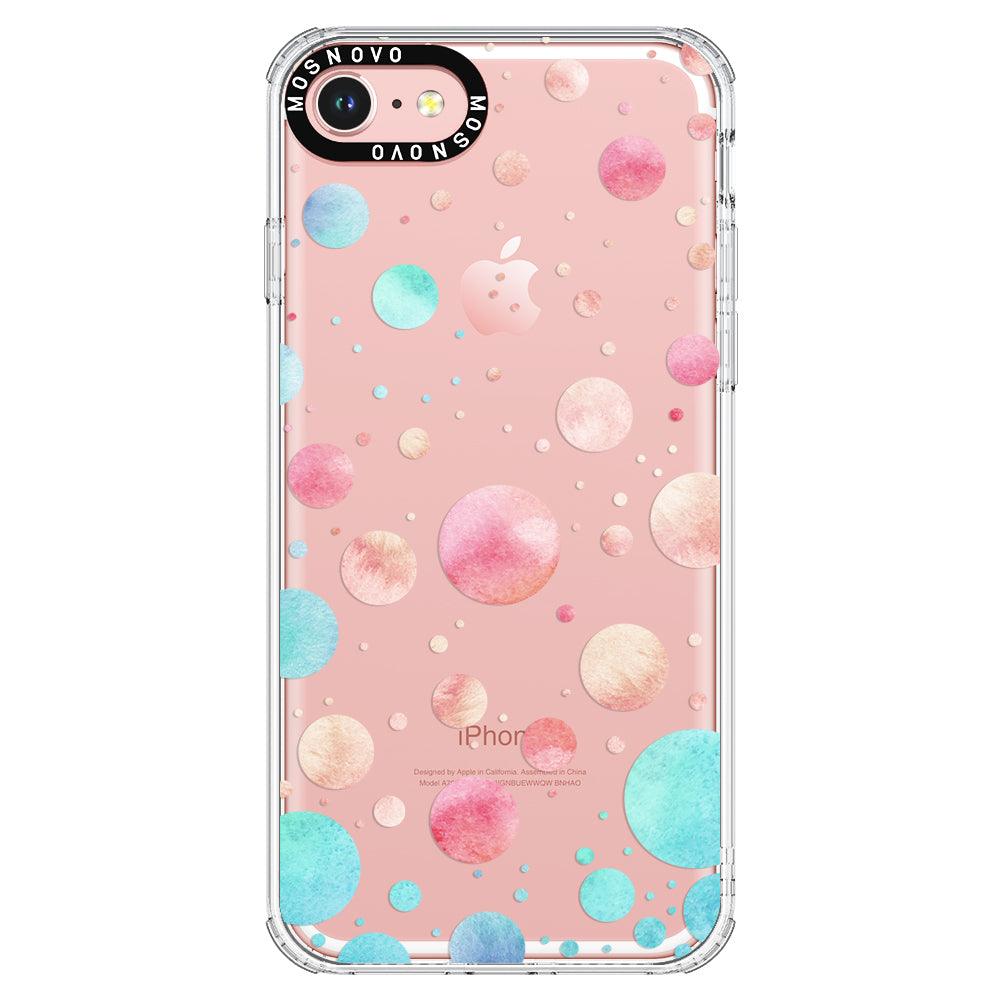 Watercolor Polka Dot Phone Case - iPhone 8 Case