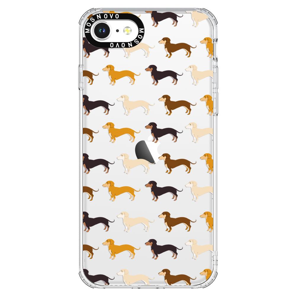 Cute Dachshund Phone Case - iPhone SE 2020 Case