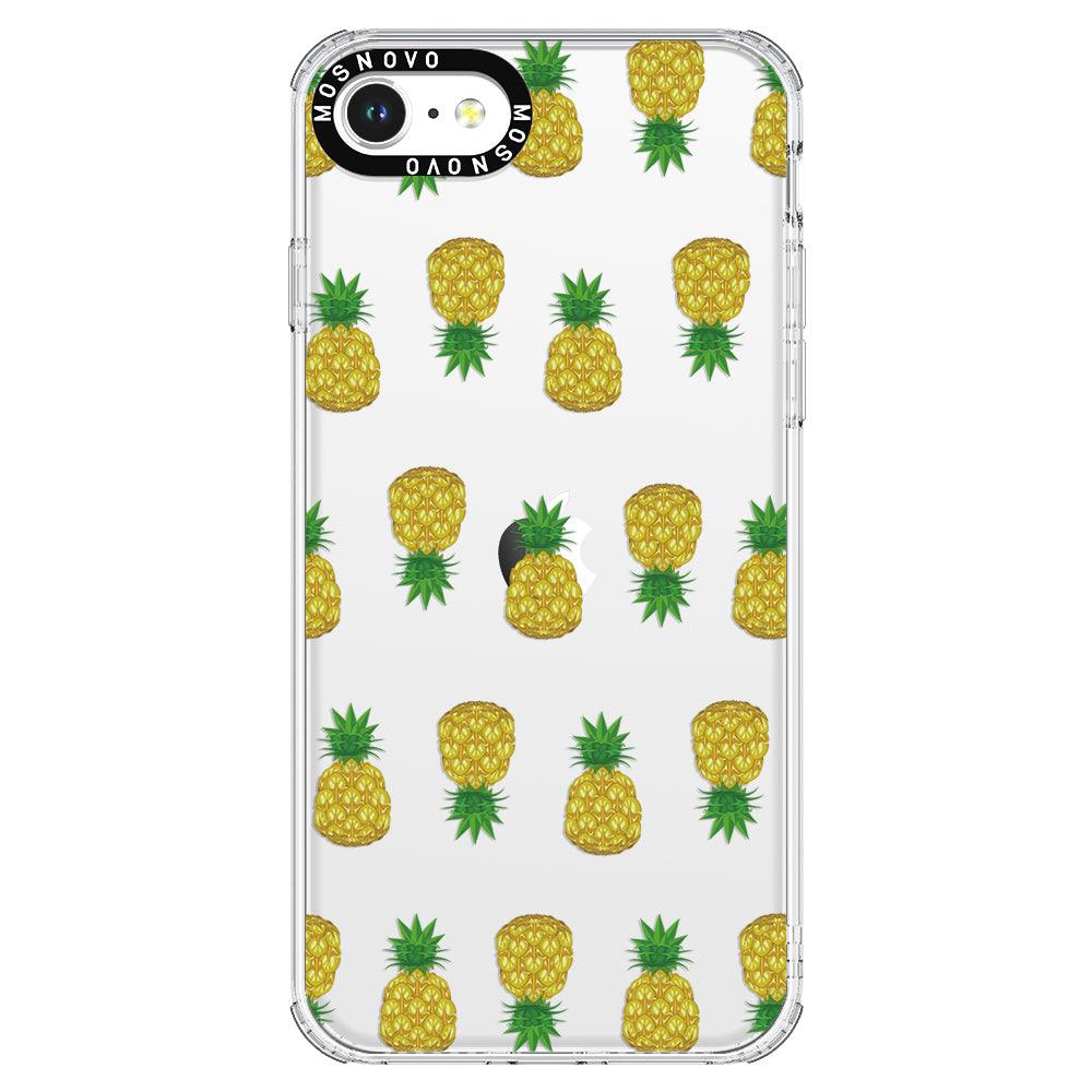 Cute Hawaiian Pineapple Phone Case - iPhone SE 2020 Case