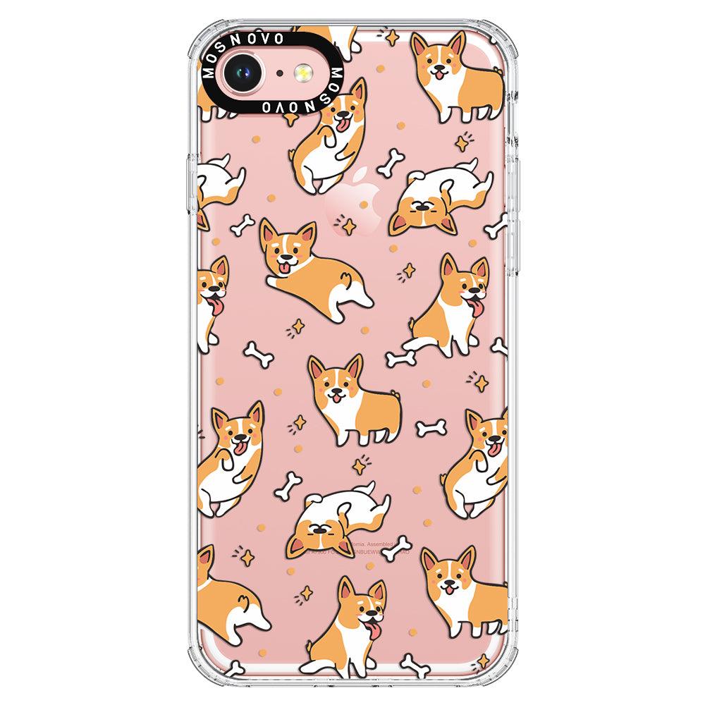 Cute Corgi Phone Case - iPhone 8 Case