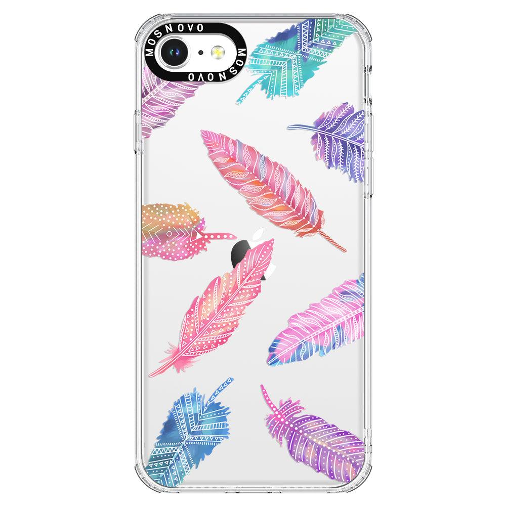 Boho Feather Phone Case - iPhone SE 2020 Case