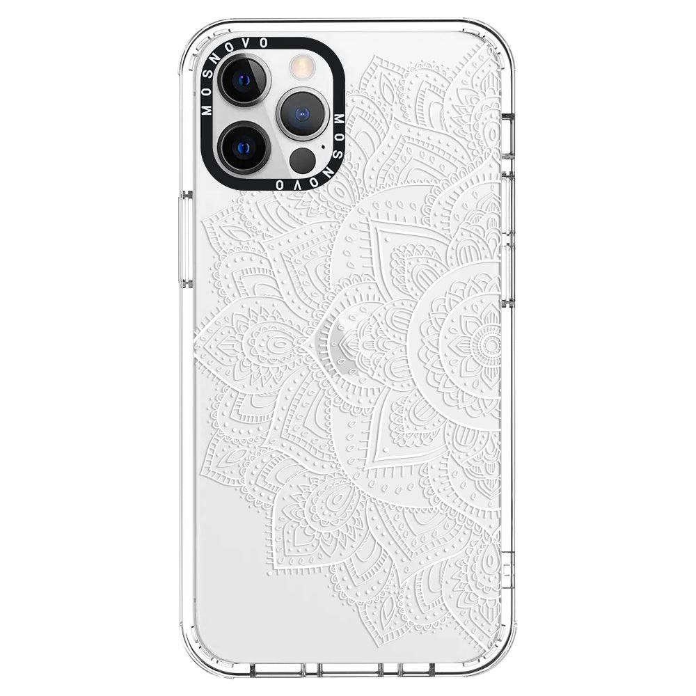 Half Mandala Phone Case - iPhone 12 Pro Max Case