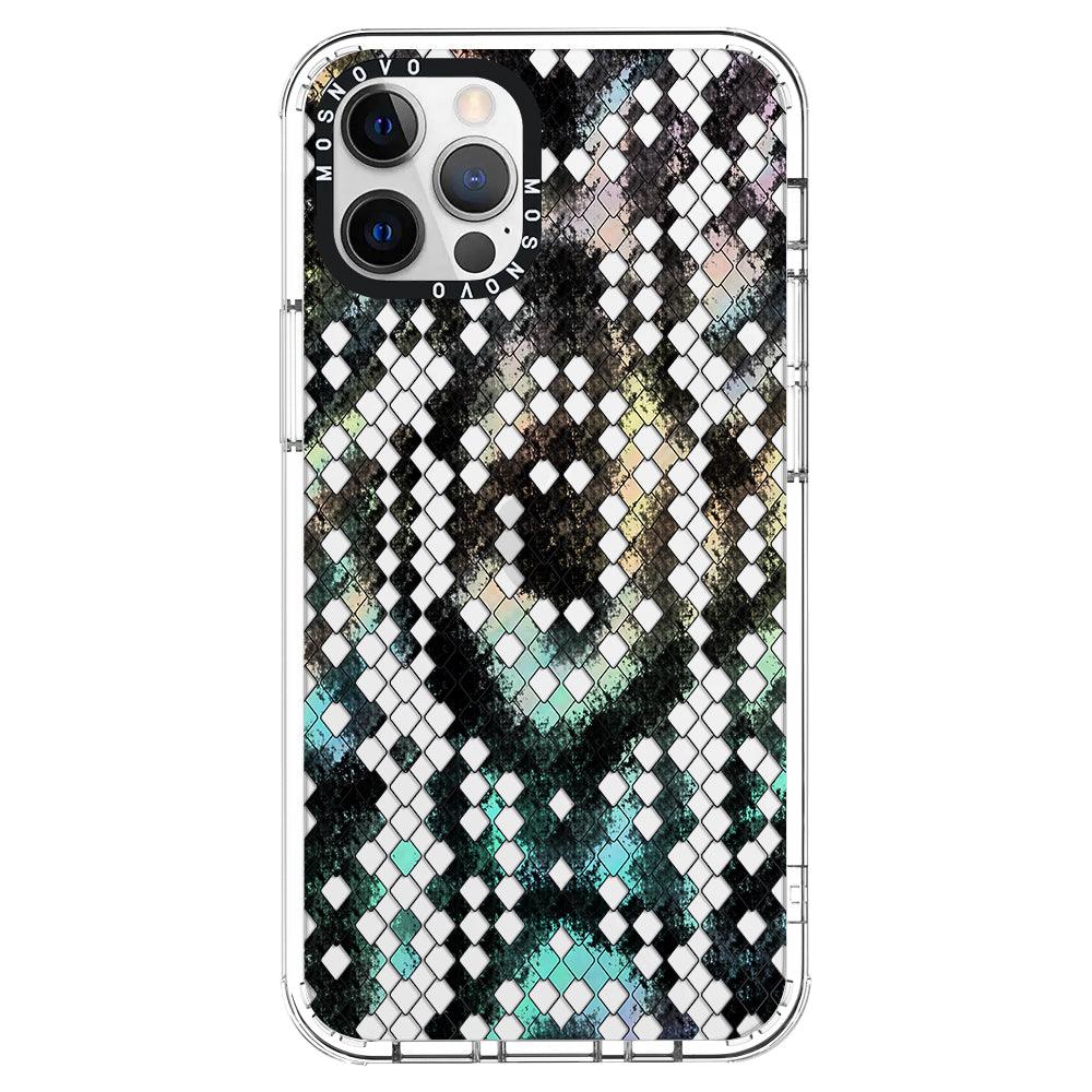 Rainbow Snake Print Phone Case - iPhone 12 Pro Max Case