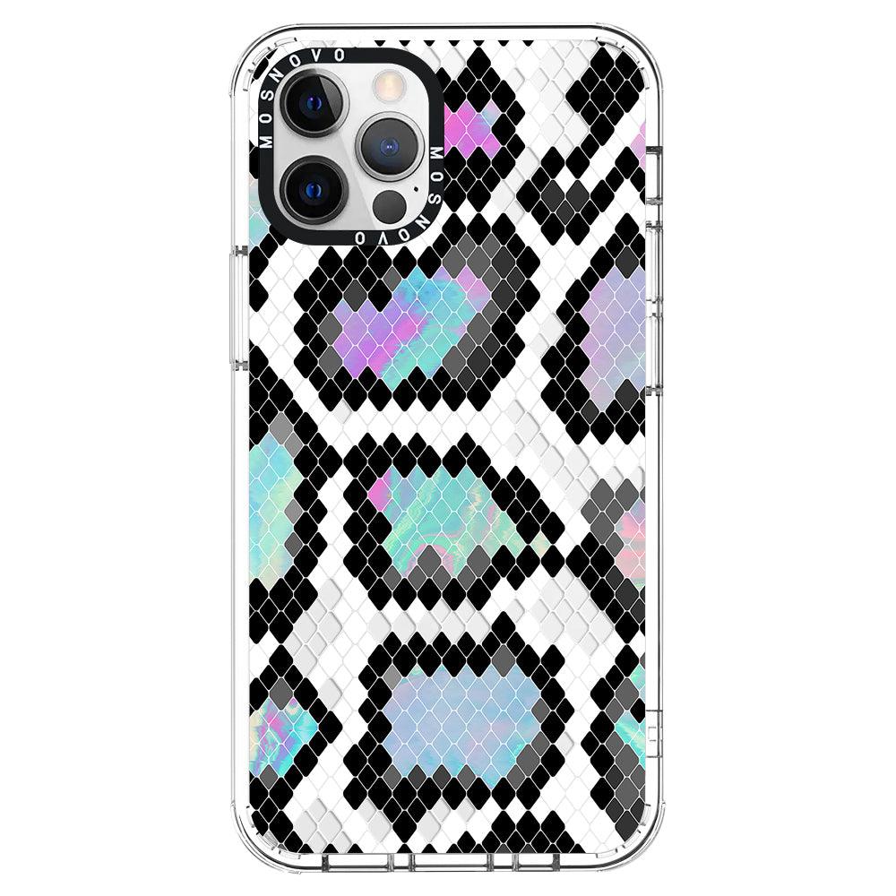 Aurora Snake Print Phone Case - iPhone 12 Pro Max Case