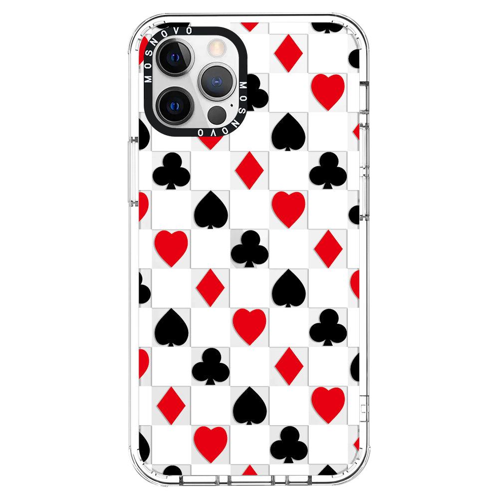 Checker Poker Phone Case - iPhone 12 Pro Max Case