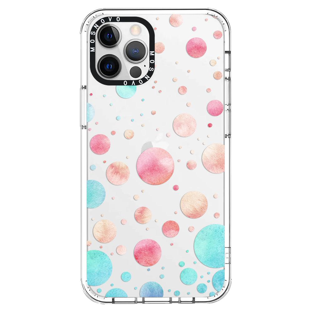 Watercolor Polka Dot Phone Case -  iPhone 12 Pro Max Case