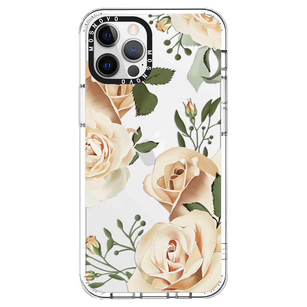 Champagne Rose Phone Case - iPhone 12 Pro Max Case