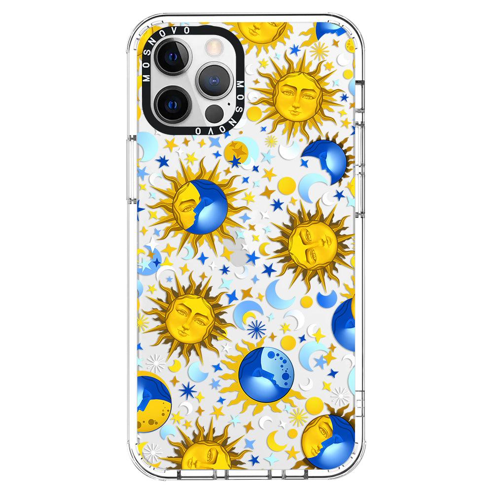 Celestial Sun Moon Phone Case - iPhone 12 Pro Max Case