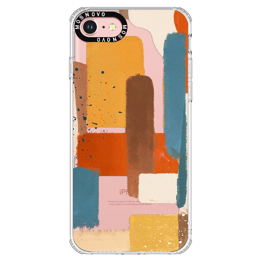 Brush Art Phone Case - iPhone 8 Case