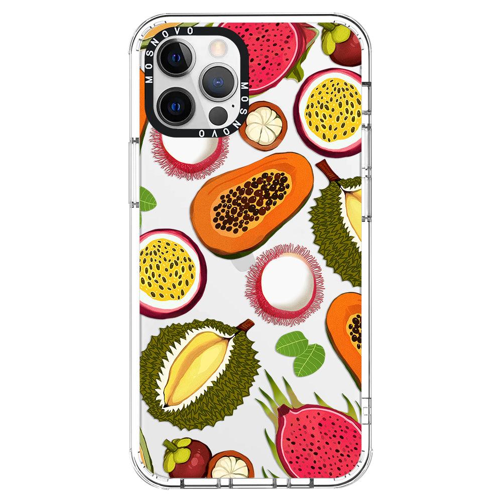 Tropical Fruits Phone Case - iPhone 12 Pro Max Case