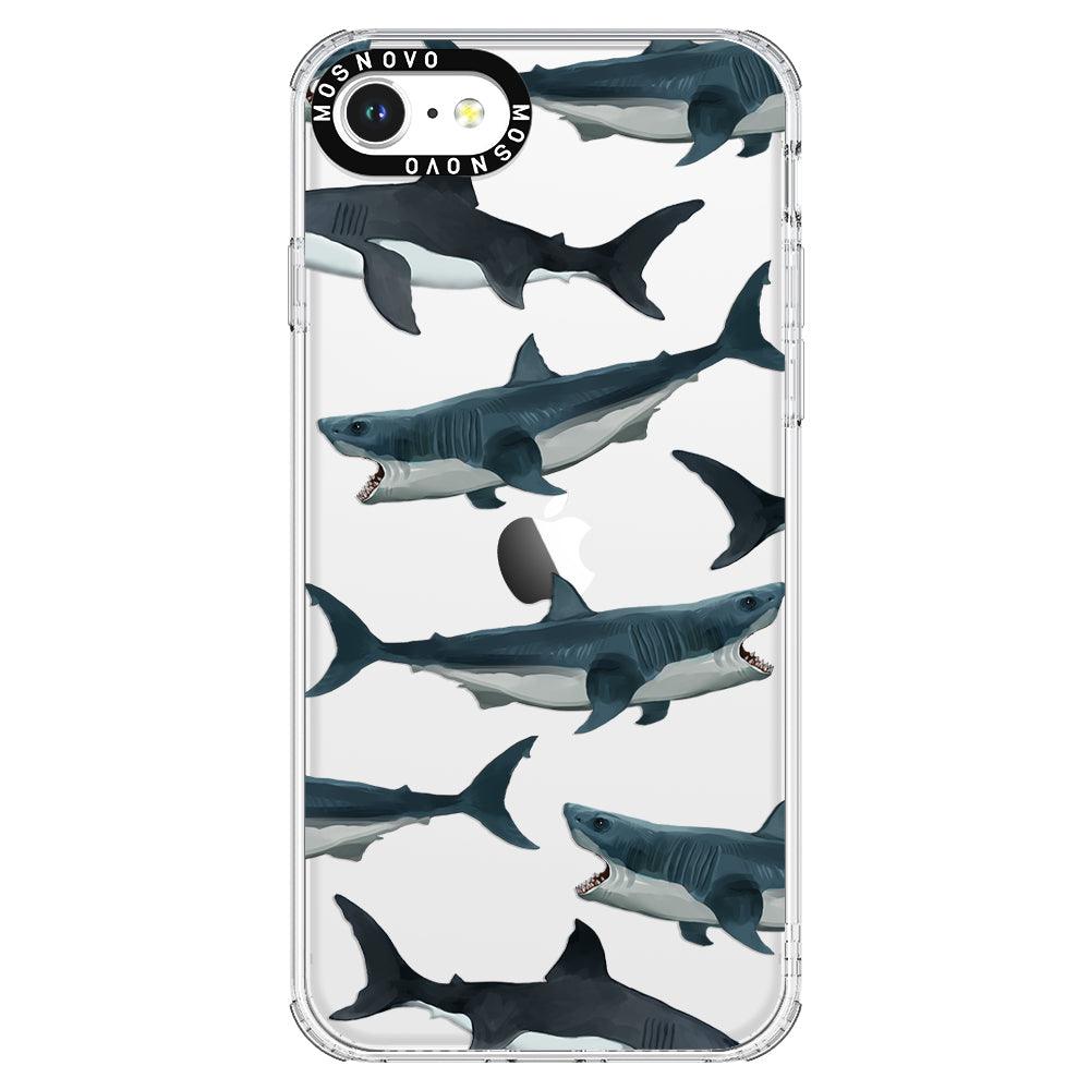 Great White Shark Phone Case - iPhone SE 2020 Case