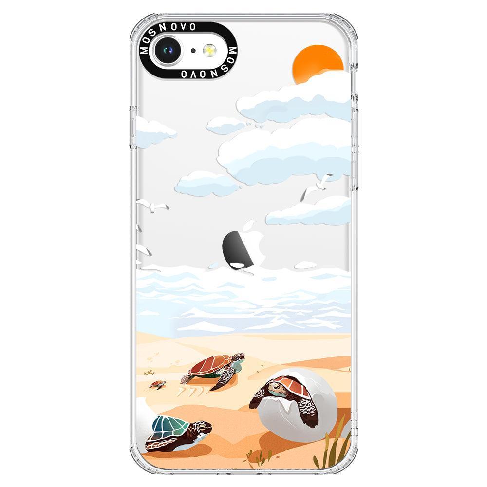 Baby Sea Turtle Phone Case - iPhone SE 2020 Case