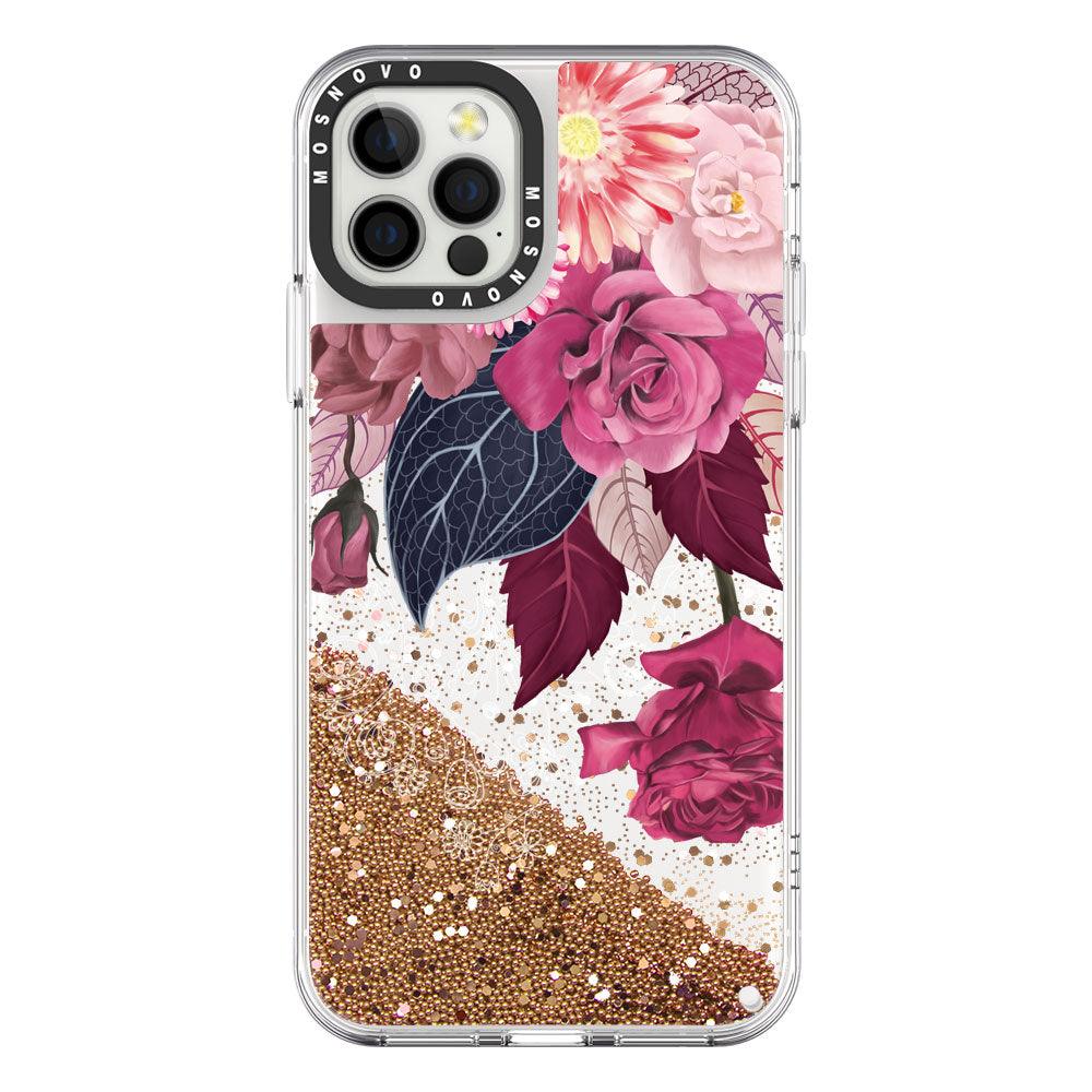 Pretty in Pink Glitter Phone Case - iPhone 12 Pro Max Case