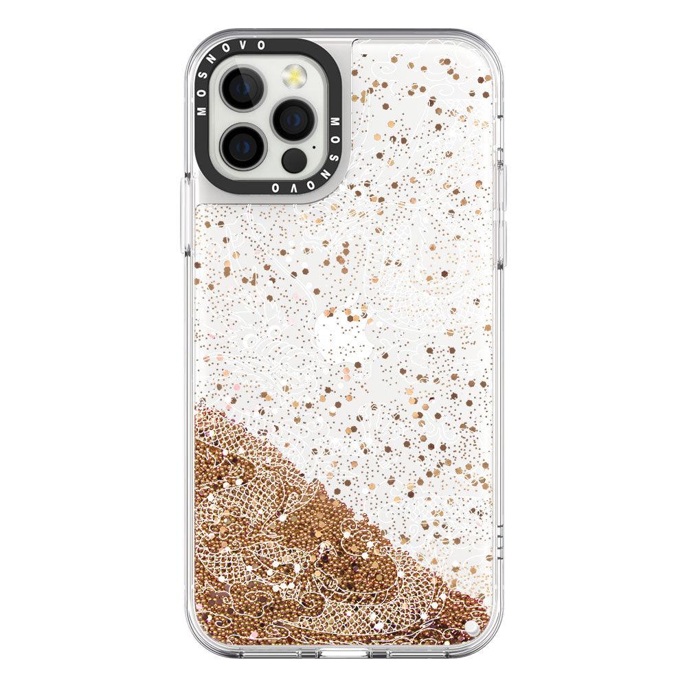 White Dragon Glitter Phone Case - iPhone 12 Pro Max Case