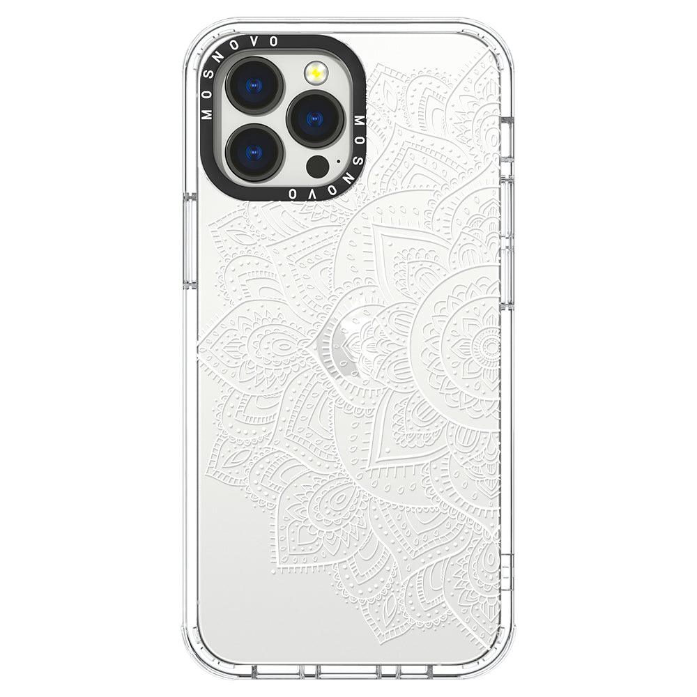 Half Mandala Phone Case - iPhone 13 Pro Max Case