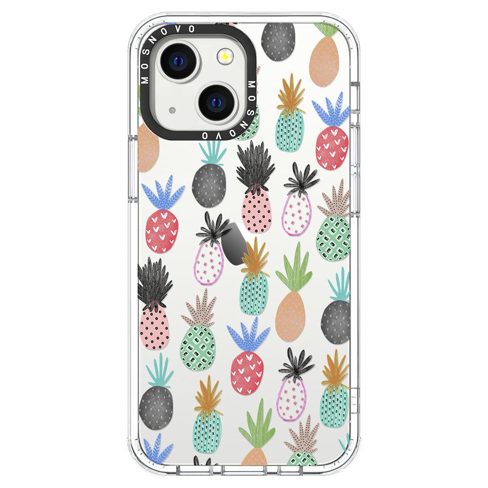 Cute Pineapple Phone Case - iPhone 13 Mini Case