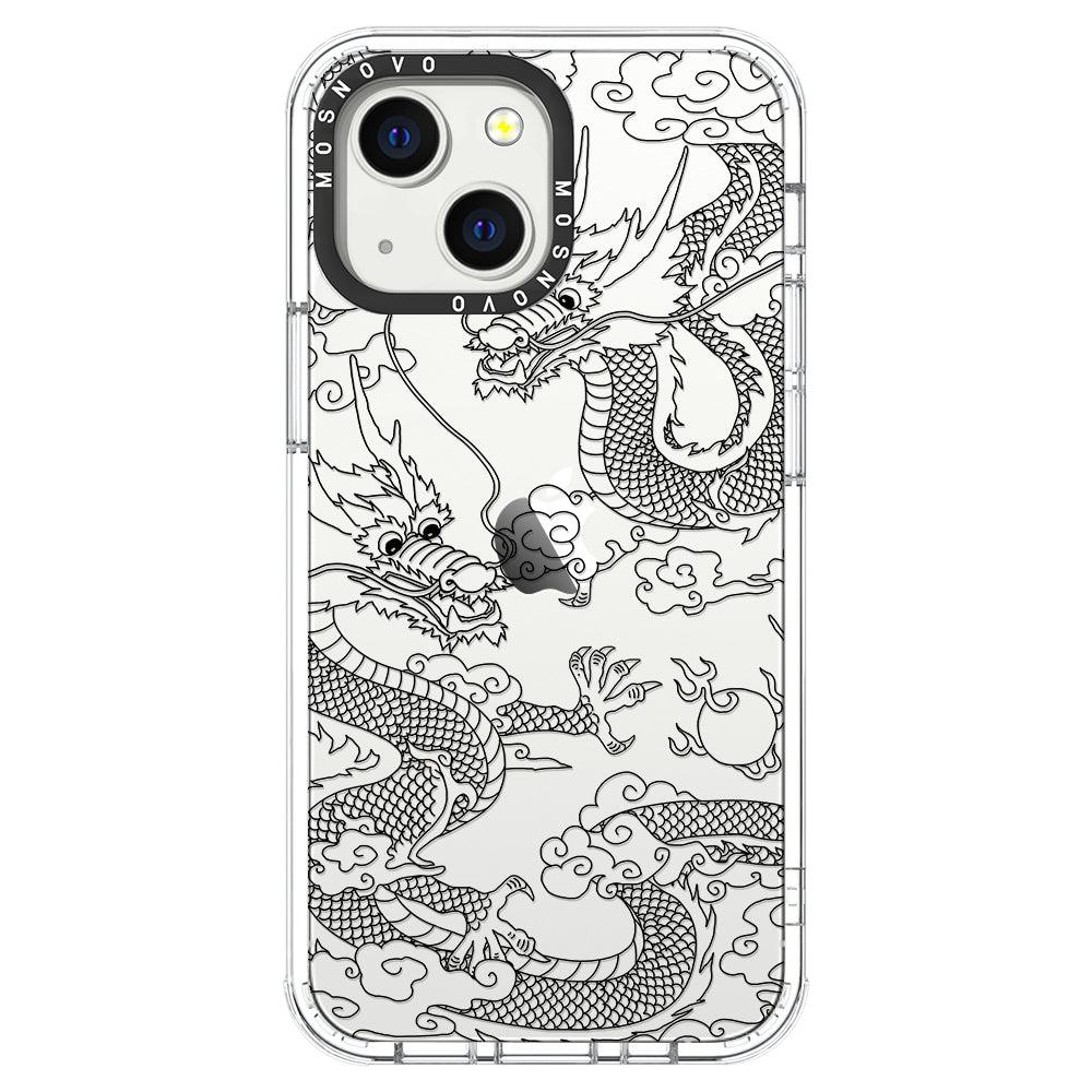 Black Dragon Phone Case - iPhone 13 Mini Case