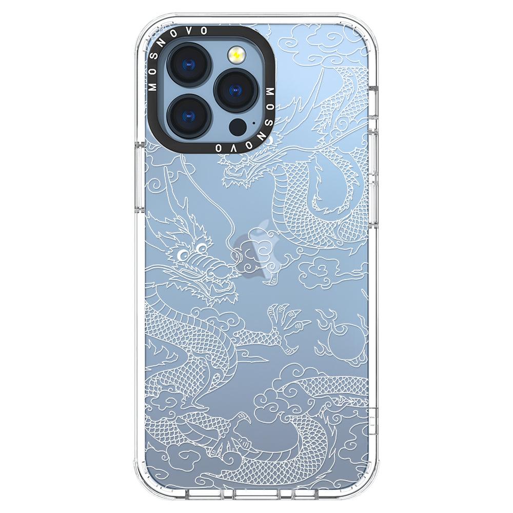 White Dragon Phone Case - iPhone 13 Pro Case