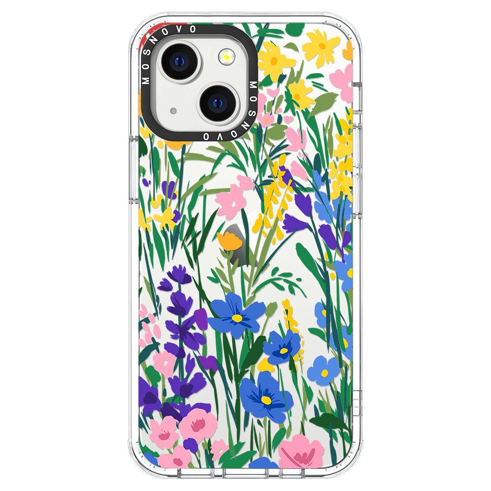 Spring Flower Phone Case - iPhone 13 Mini Case