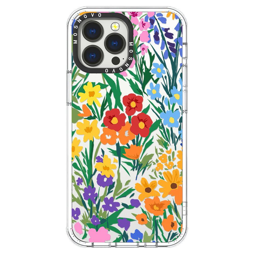 Spring Botanical Flower Phone Case - iPhone 13 Pro Max Case