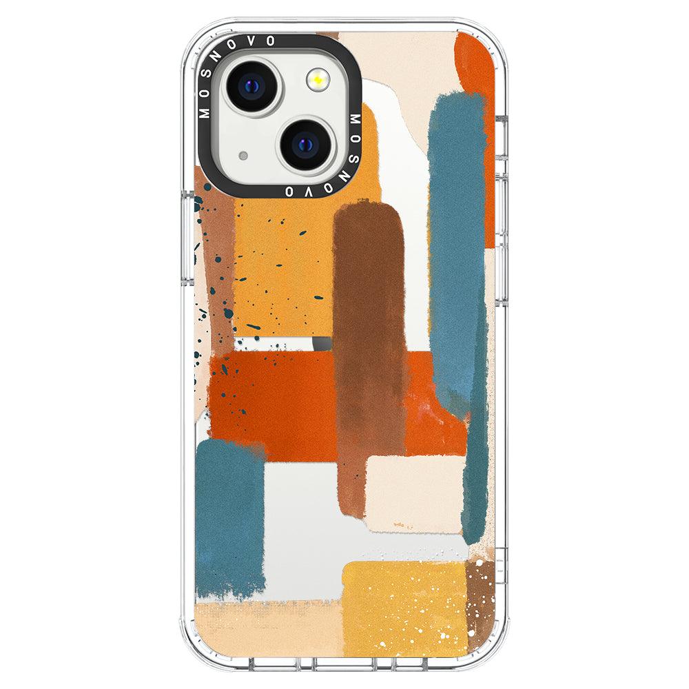 Brush Art Phone Case - iPhone 13 Mini Case