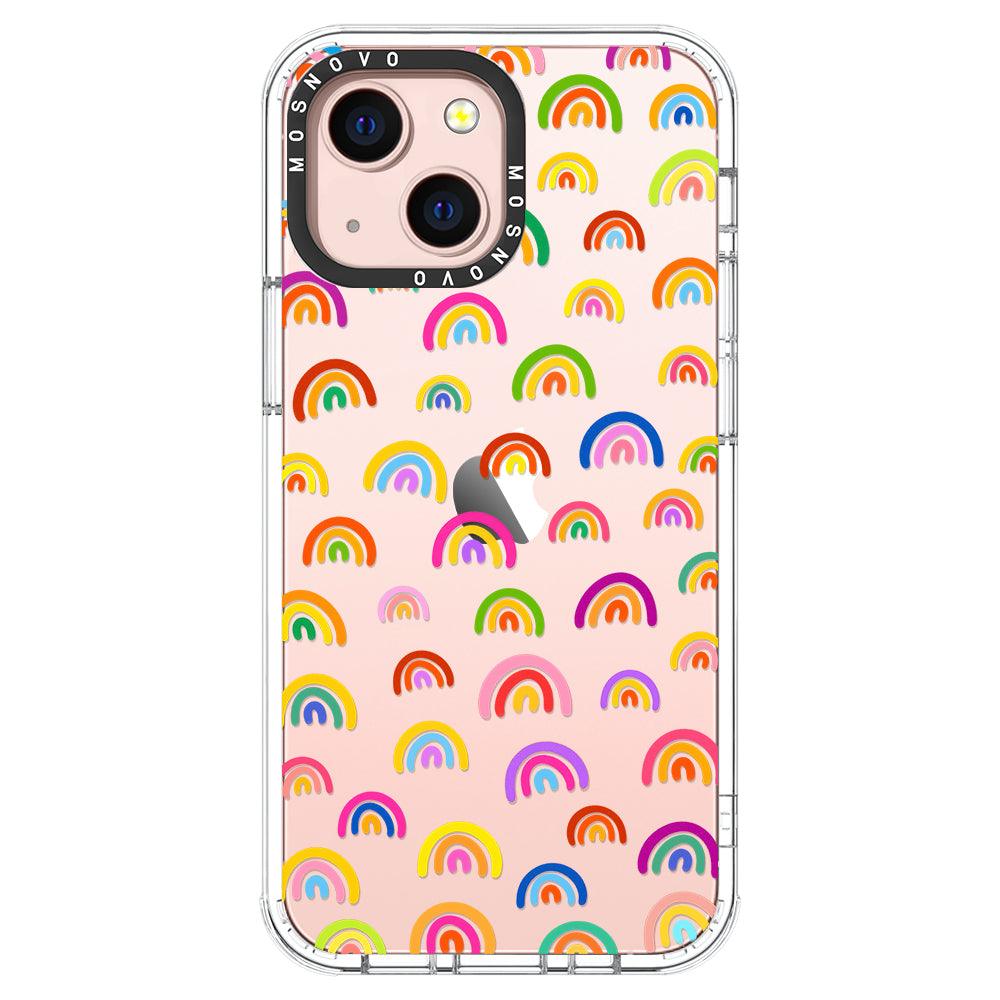 Aesthetic Rainbow Phone Case - iPhone 13 Mini Case