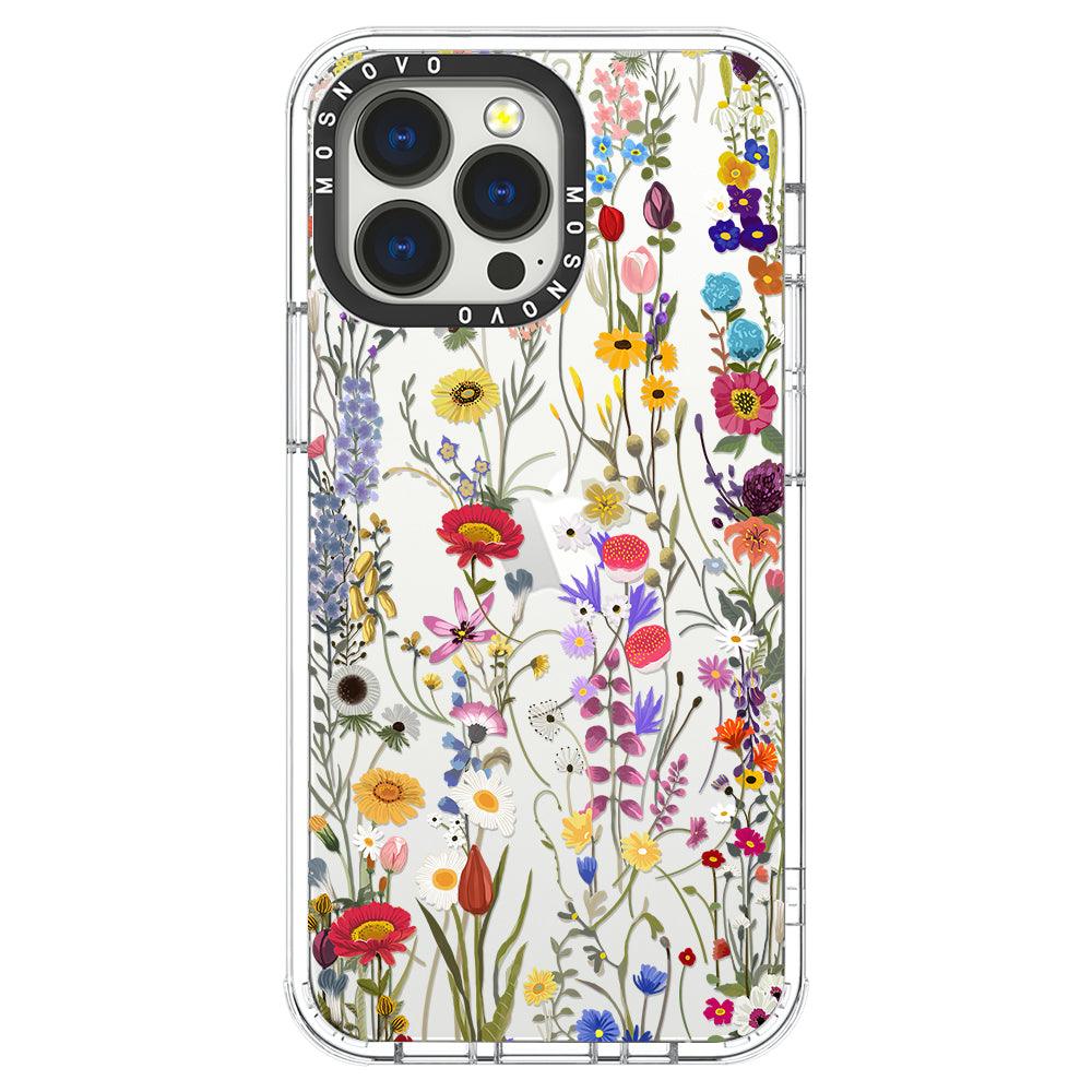 Wildflower Meadow Phone Case - iPhone 13 Pro Case