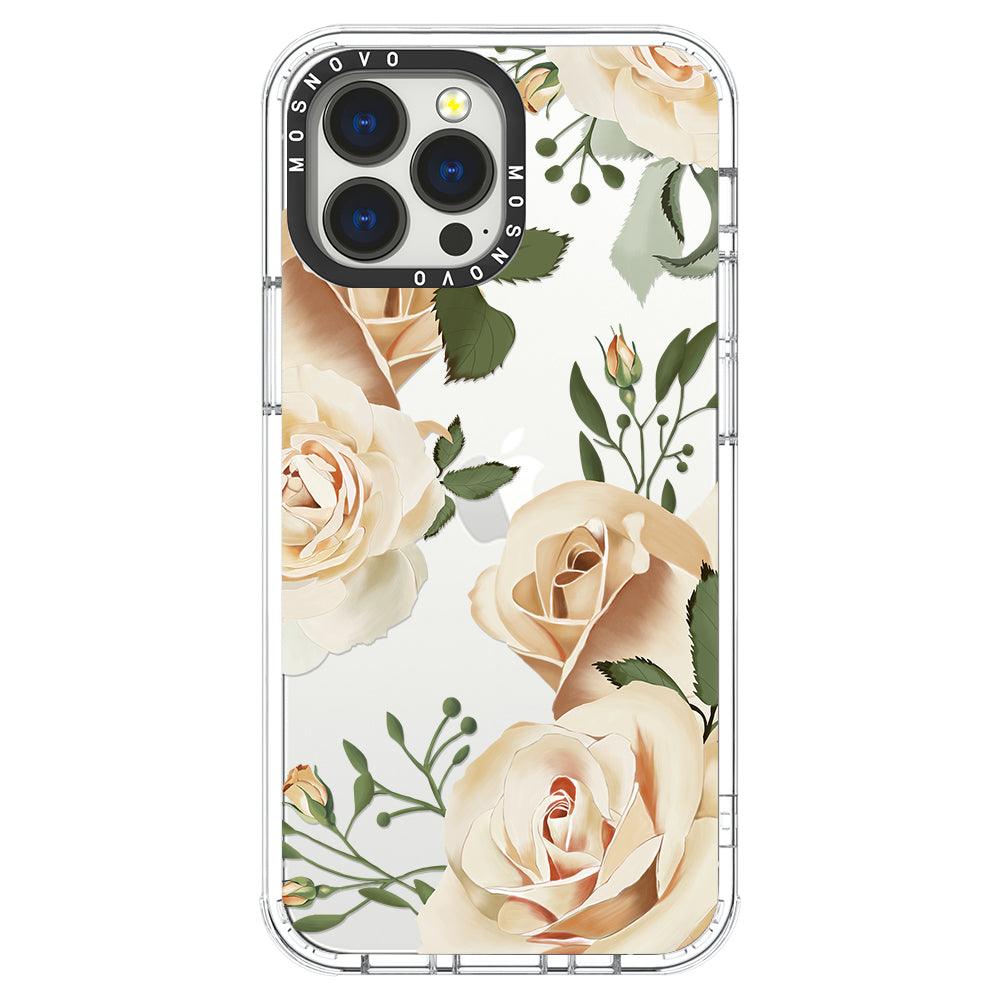 Champagne Rose Phone Case - iPhone 13 Pro Max Case