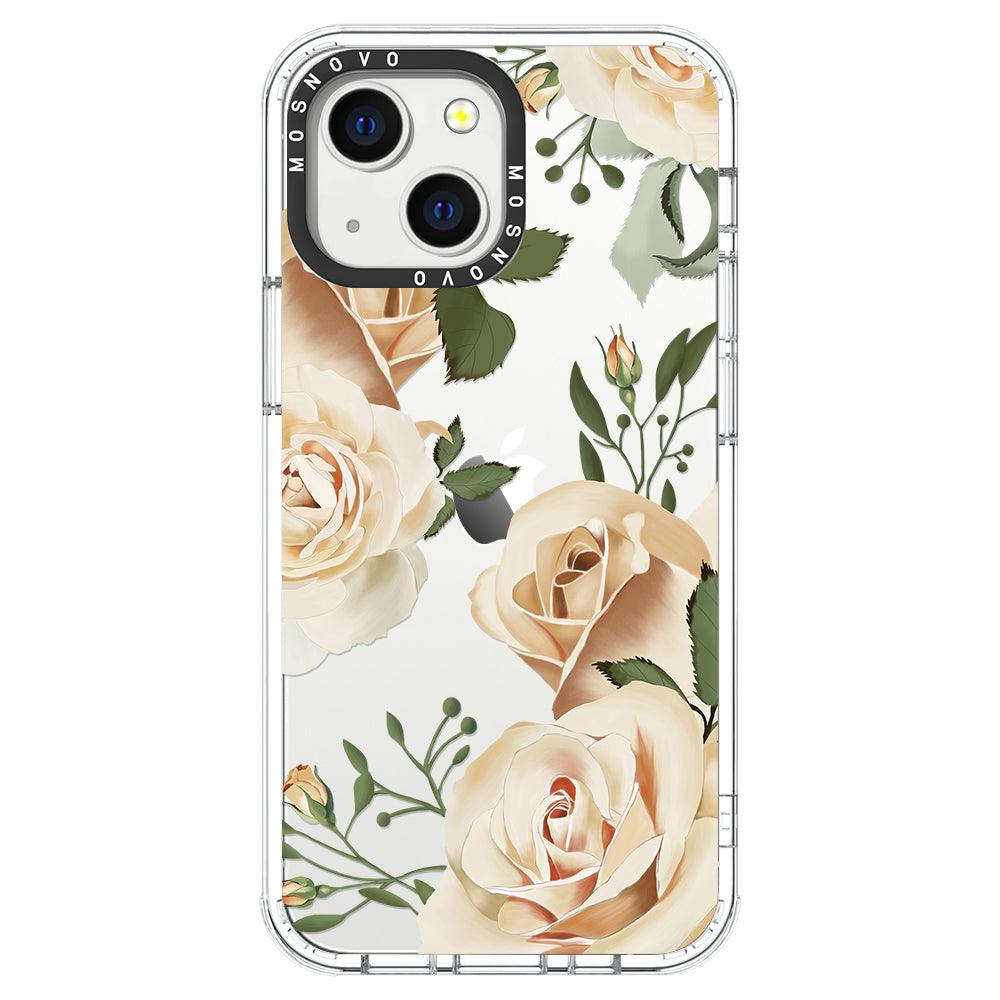 Champagne Rose Phone Case - iPhone 13 Mini Case