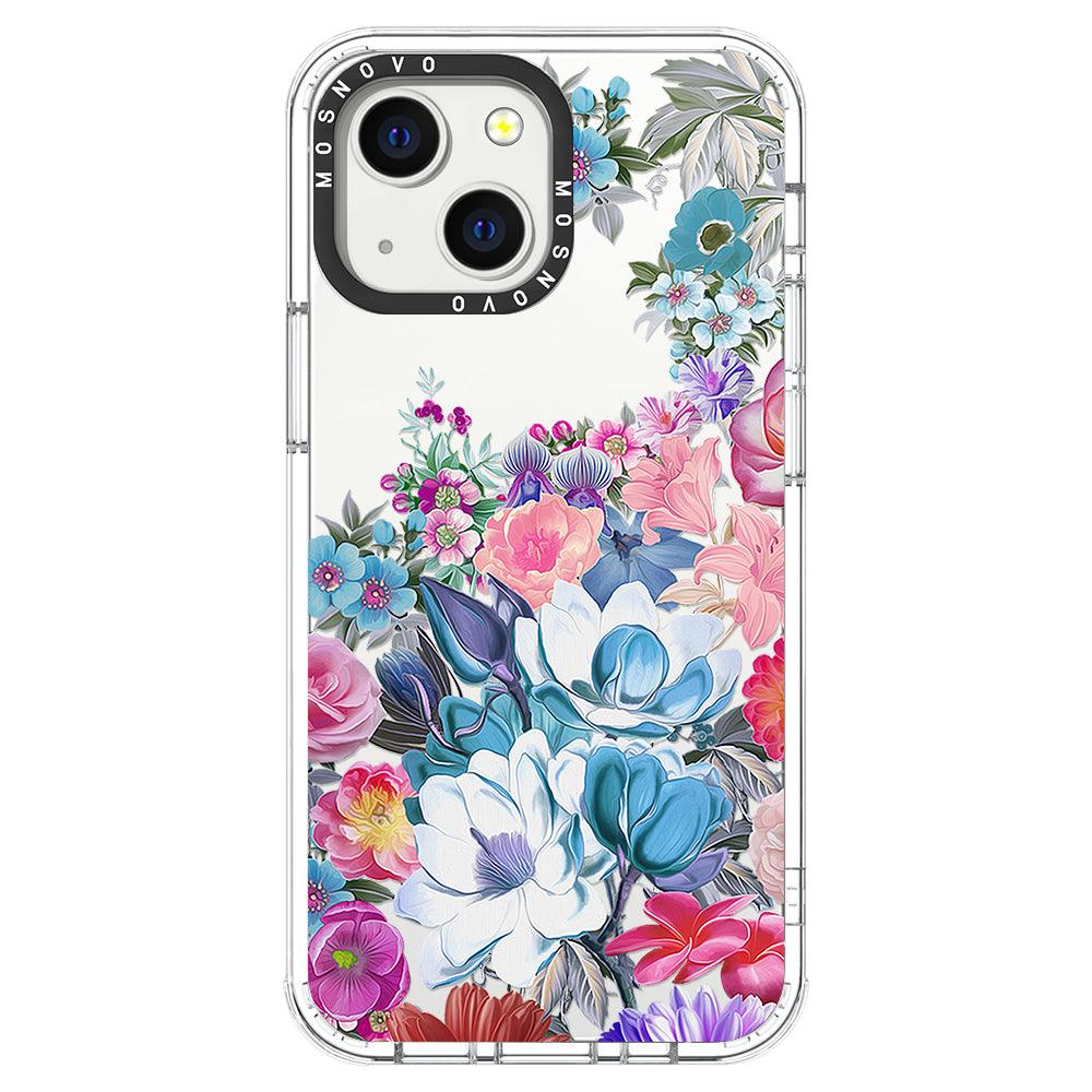 Magnolia Flower Phone Case - iPhone 13 Mini Case