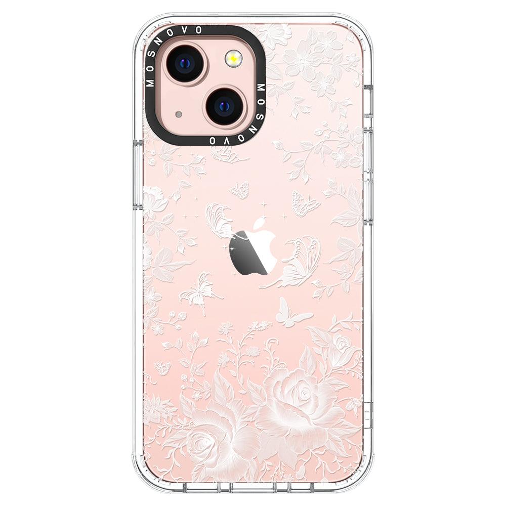 Fairy White Garden Phone Case - iPhone 13 Mini Case