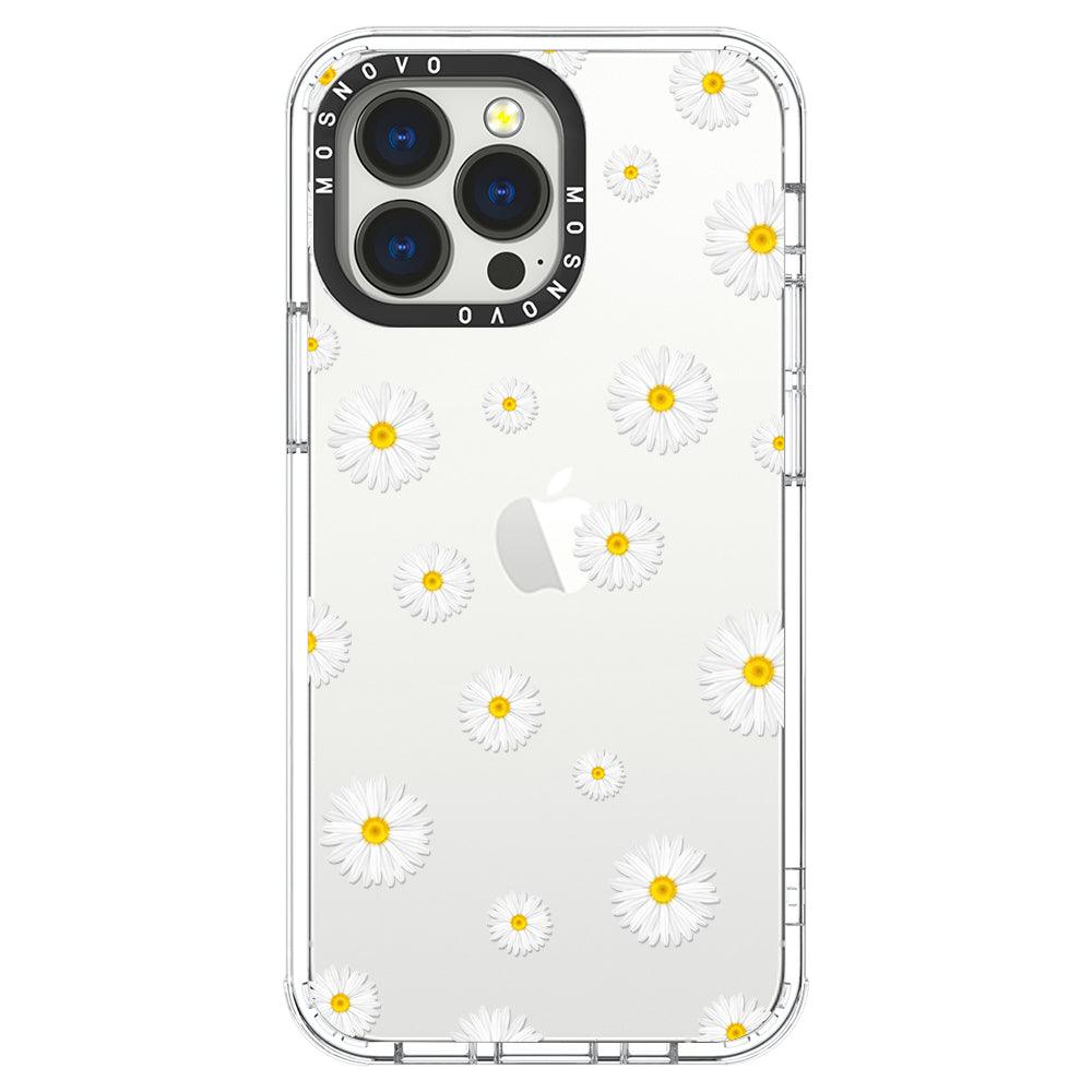 White Daisy Phone Case - iPhone 13 Pro Case