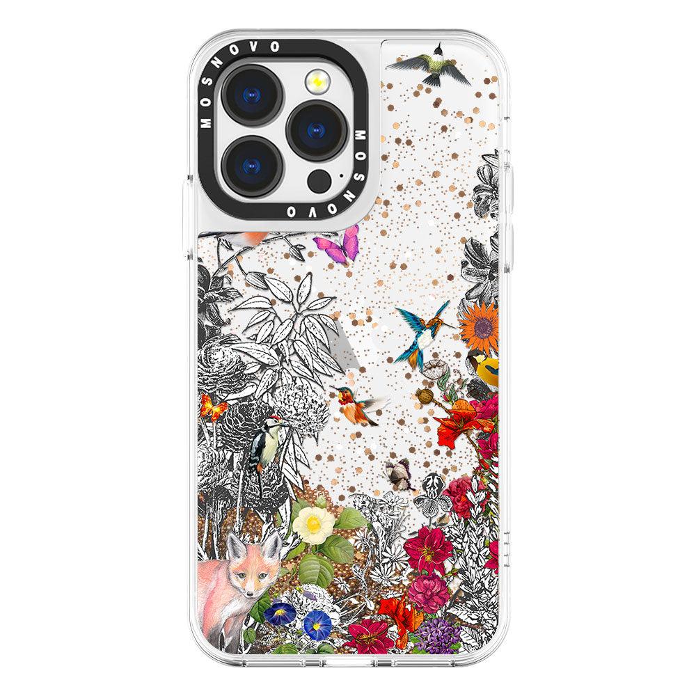 Forest Glitter Phone Case - iPhone 13 Pro Case