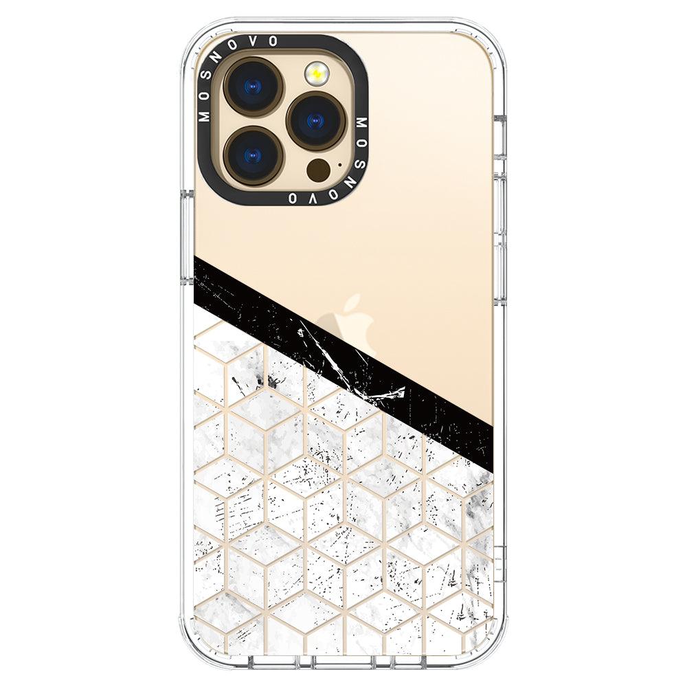 Marble Block Art Phone Case - iPhone 13 Pro Case