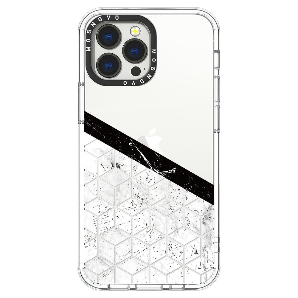 Marble Block Art Phone Case - iPhone 13 Pro Max Case