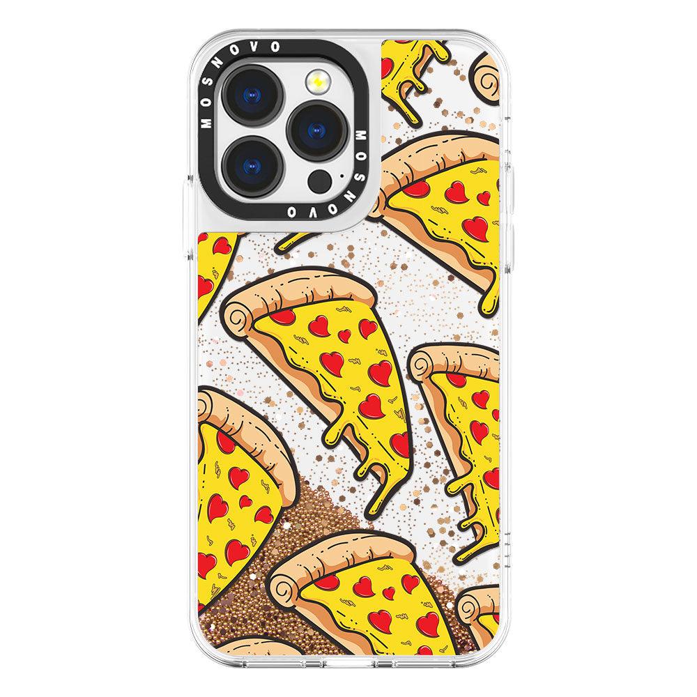 Pizza Glitter Phone Case - iPhone 13 Pro Case