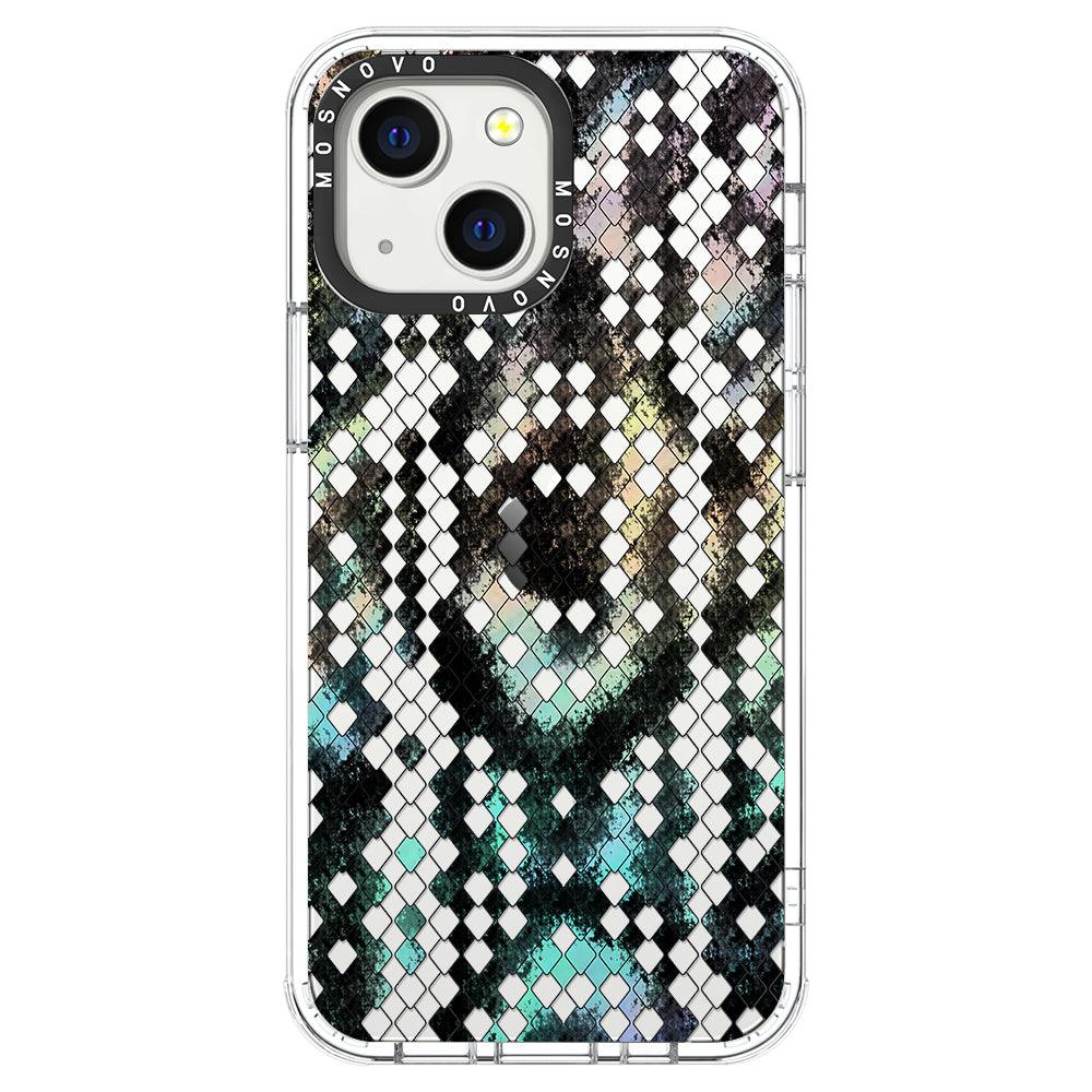 Rainbow Snake Print Phone Case - iPhone 13 Mini Case