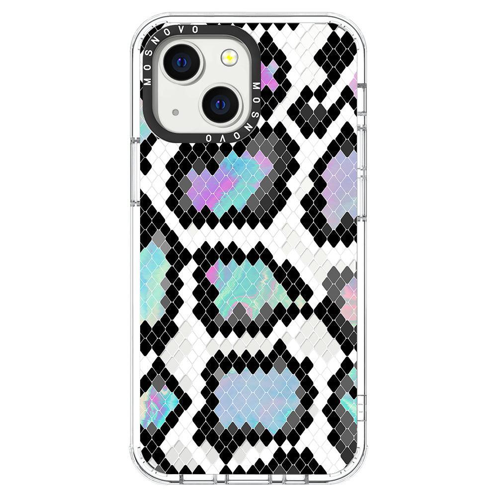 Aurora Snake Print Phone Case - iPhone 13 Mini Case