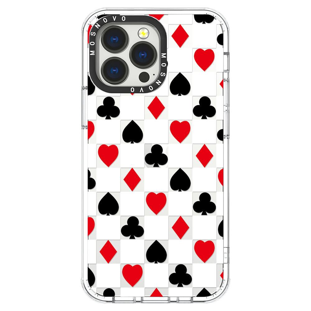 Checker Poker Phone Case - iPhone 13 Pro Case