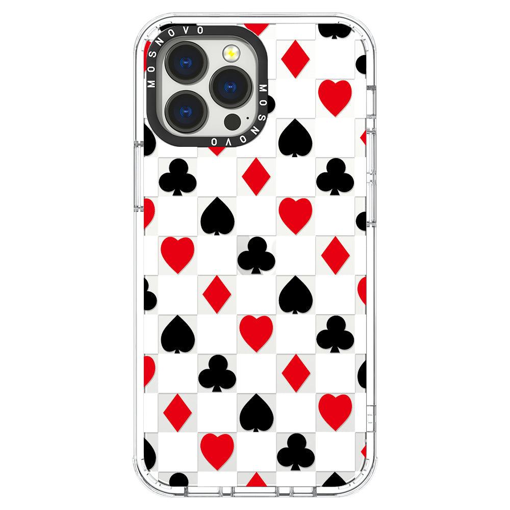 Checker Poker Phone Case - iPhone 13 Pro Max Case