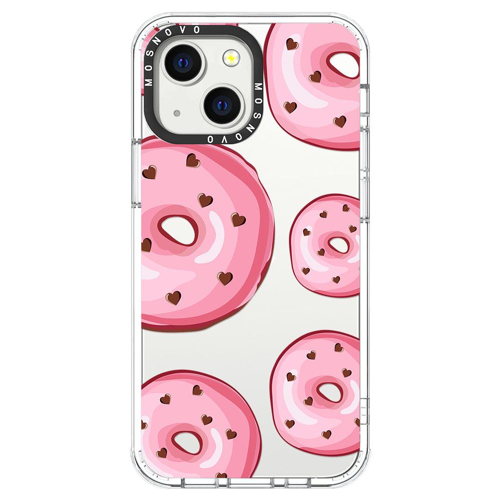 Pink Donuts Phone Case - iPhone 13 Mini Case