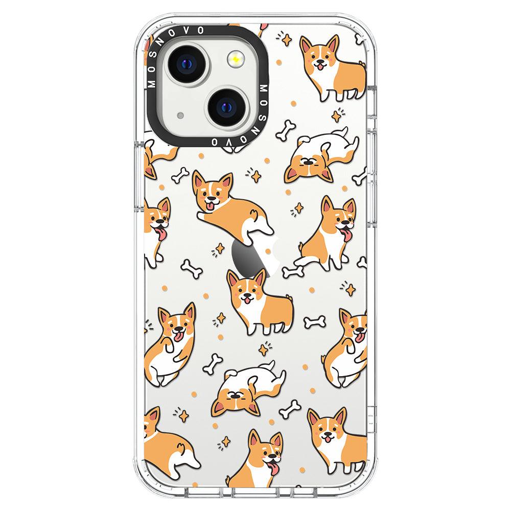 Cute Corgi Phone Case - iPhone 13 Mini Case