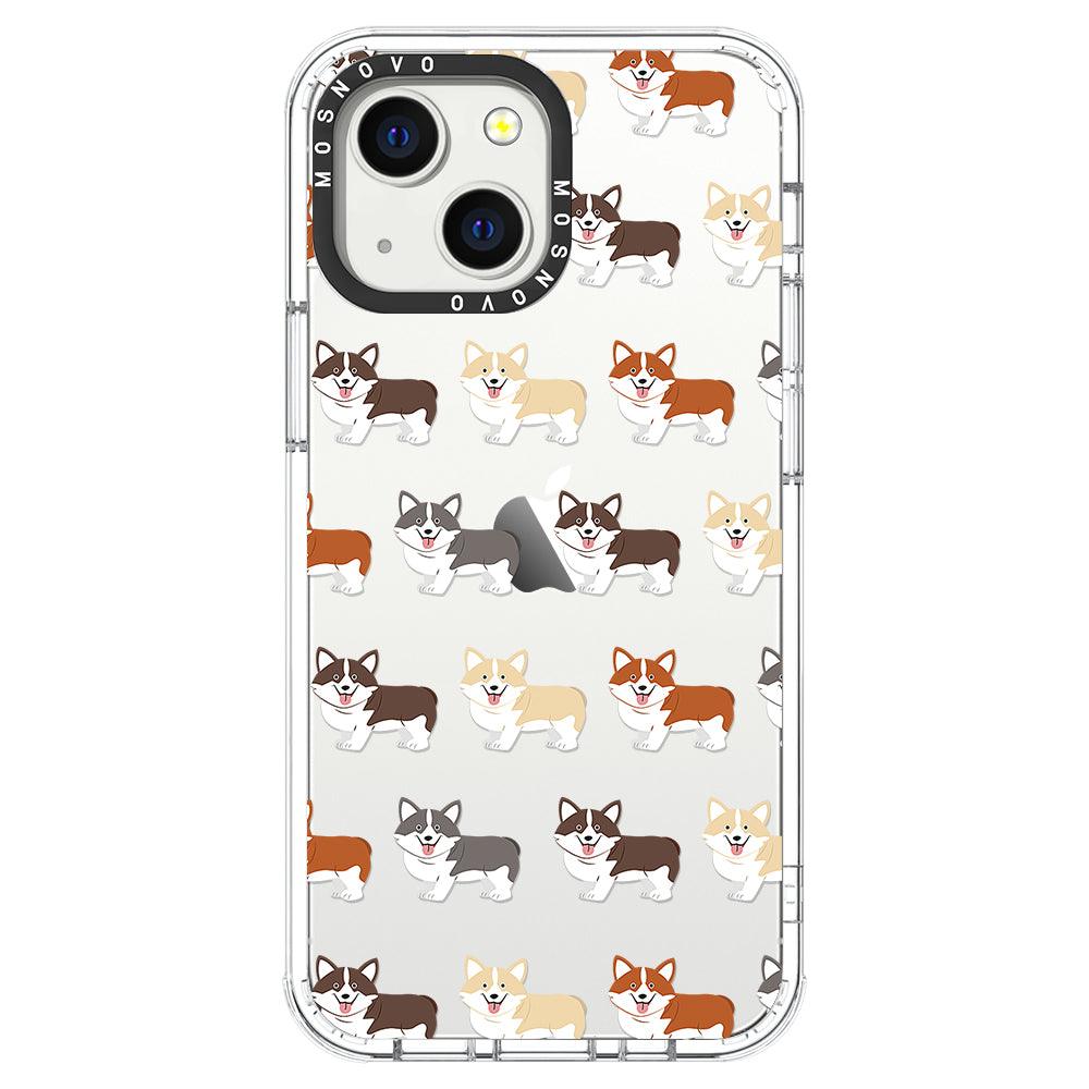 Adorable Corgi Phone Case - iPhone 13 Mini Case