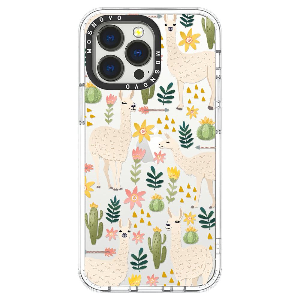 Desert Llama Phone Case - iPhone 13 Pro Case