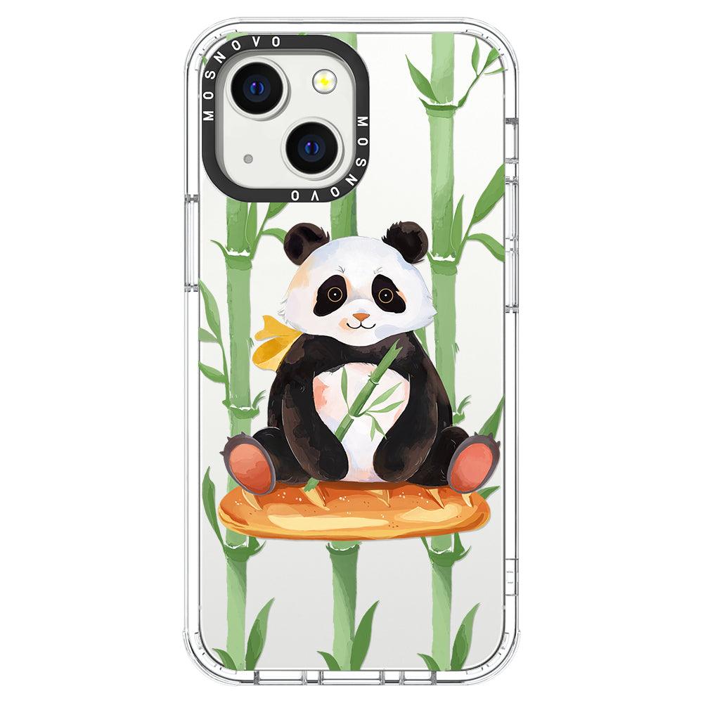 Bamboo Panda Phone Case - iPhone 13 Mini Case