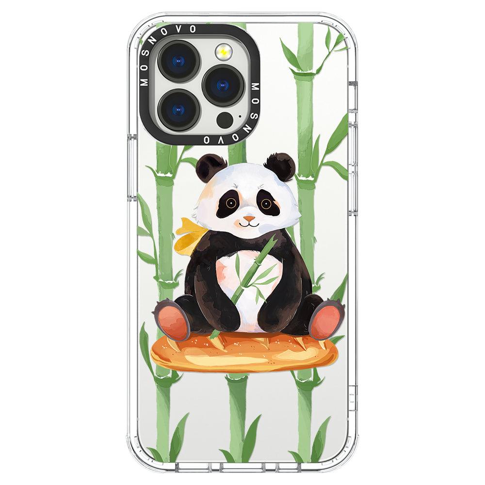 Bamboo Panda Phone Case - iPhone 13 Pro Case