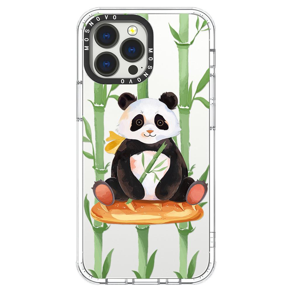 Bamboo Panda Phone Case - iPhone 13 Pro Max Case