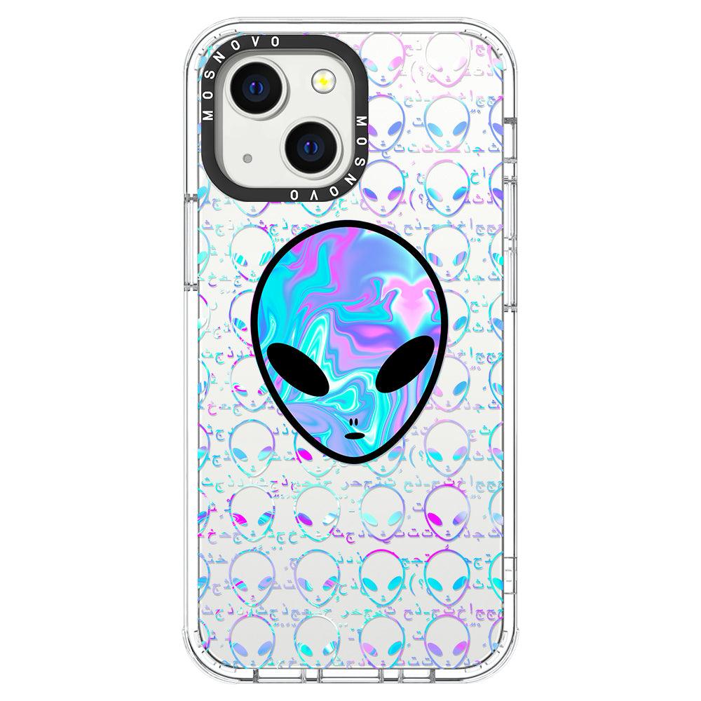 Space Alien Phone Case - iPhone 13 Mini Case